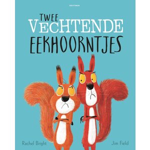 Uitgeverij Gottmer Twee vechtende eekhoorntjes