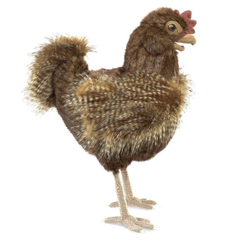Folkmanis handpoppen en poppenkastpoppen Folkmanis handpop Hen