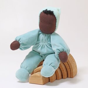Grimm's Zachte knuffelpop Aqua