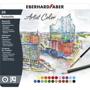 Faber Castell - Eberhard Faber Aquarelpotloden Eberhard Faber 24 stuks Faber Castell - Eberhard Faber Aquarelpotloden Eberhard Faber 24 stuks