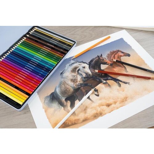 Faber Castell - Eberhard Faber Eberhard Faber kleurpotloden Classic - 36 stuks in blik