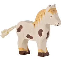 Holztiger Pony gevlekt 11,5 cm