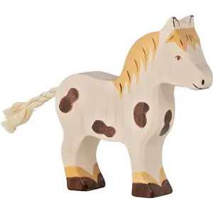 Holztiger Holztiger pony gevlekt 11,5 x 2,8 x 12 cm