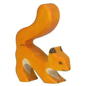Holztiger Holztiger eekhoorn sinaasappel 6 cm