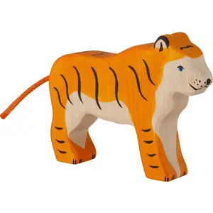 Holztiger Holztiger Tijger, staand 14 cm