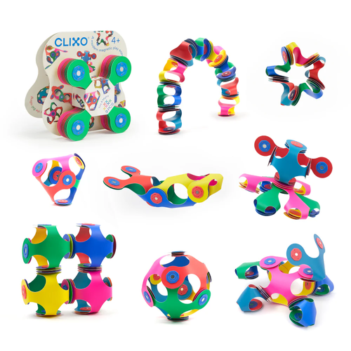 Clixo Clixo magneetspeelgoed 9 stuks