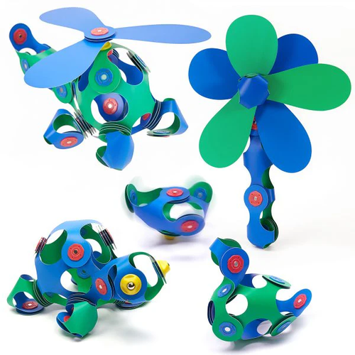 Clixo Clixo Crew blauw/groen, 30 stuks