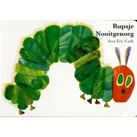 Rupsje Nooitgenoeg, groot kartonboek