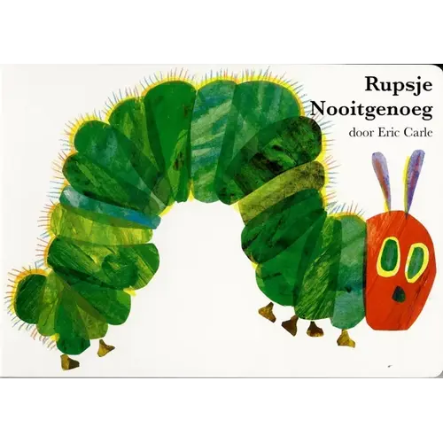 Uitgeverij Gottmer Rupsje Nooitgenoeg, groot kartonboek Uitgeverij Gottmer Rupsje Nooitgenoeg, groot kartonboek