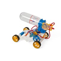 Bouwkit auto met luchtmotor