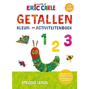 Eric Carle Getallen kleur- en activiteitenboek