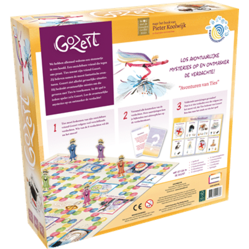 Asmodee Gozert het bordspel, een interactief spel vanaf 8 jaar