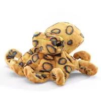 Vingerpop blauw geringde Octopus