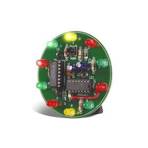 Whadda Soldeerkit, elektronisch rad, 10 leds