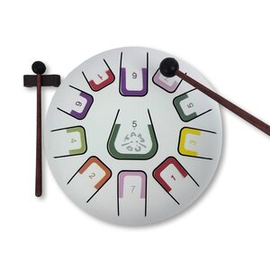 Tambú Tambú 8 - tongdrum mat wit 11 noten Tambú Tambú 8 - tongdrum mat wit 11 noten