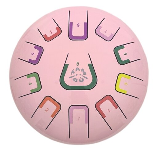 Tambú Tambú 8 - tongdrum roze 11 noten Tambú Tambú 8 - tongdrum roze 11 noten