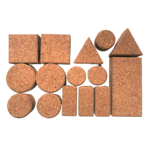 KORXX kurk blokken Korxx Baby S naturel - 15 kurk blokken