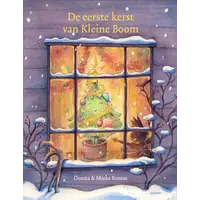 De eerste kerst van kleine boom