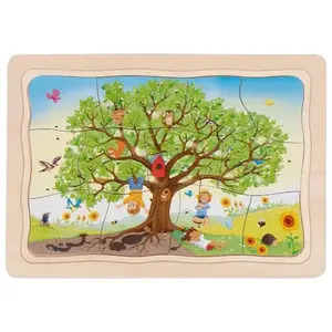 Goki Houten puzzel Mijn appelboom