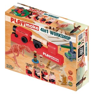 Play Make van The Cool Tool The Cool Tool - Playmake 4 in 1 werkplaats