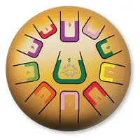 Tambú 8 - tongdrum mat goud 11 noten