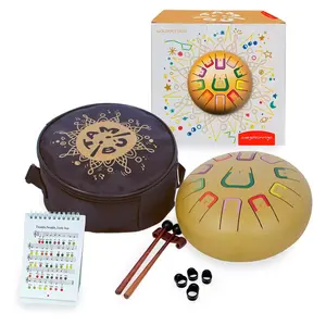 Tambú Tambú 8 - tongdrum mat goud 11 noten