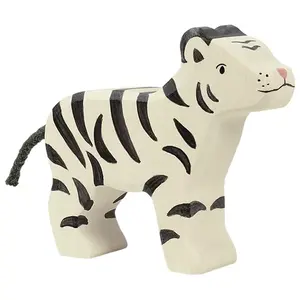 Holztiger Holztiger witte tijger 9 cm