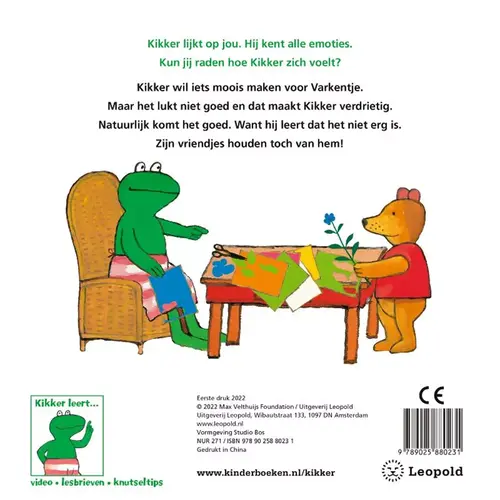 Hoe voel je je, Kikker? Vanaf 3 jaar Hoe voel je je, Kikker? Vanaf 3 jaar