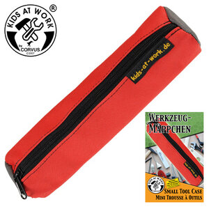 Kids at work kindergereedschap van Corvus Toys Etui voor klein gereedschap