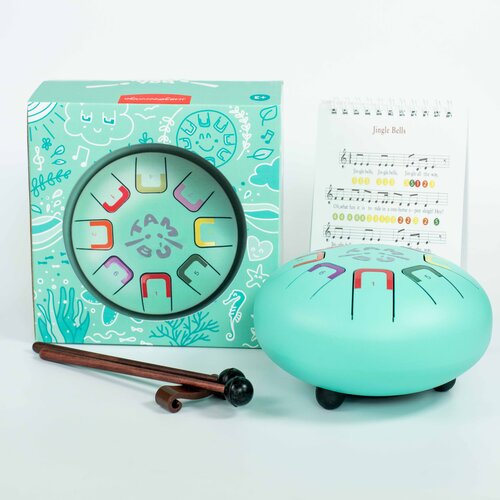 Tambú Juegaconmigo Baby Tambú 6''  8 tonen - Teal Peal