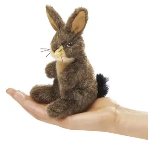 Folkmanis handpoppen en poppenkastpoppen Vingerpop Haas
