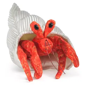 Folkmanis handpoppen en poppenkastpoppen Vingerpop Heremietkreeft