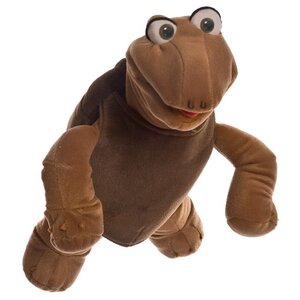 Living Puppets Handpop Sammy Schildpad 37cm Living Puppets Handpop Sammy Schildpad 37cm