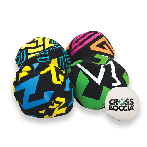 CrossBoccia Crossboccia® Familieset Pro voor 4 spelers "Labyrinth"