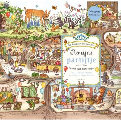 Lemniscaat Lemniscaat Konijns partijtje, puzzel 100 stukjes, vanaf 6 jaar