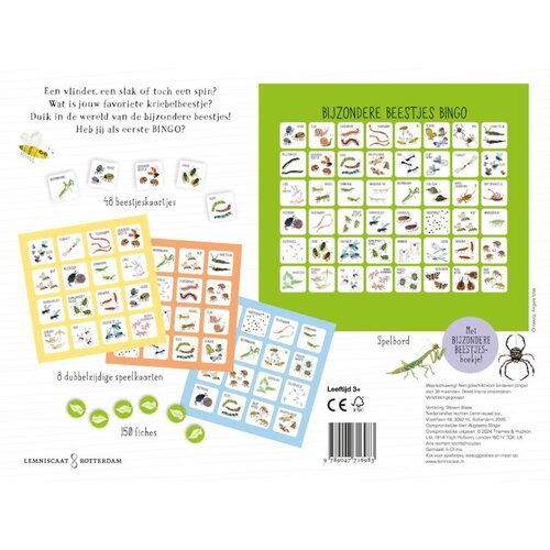 Lemniscaat Lemniscaat Bijzondere beestjes Bingo, vanaf 4 jaar