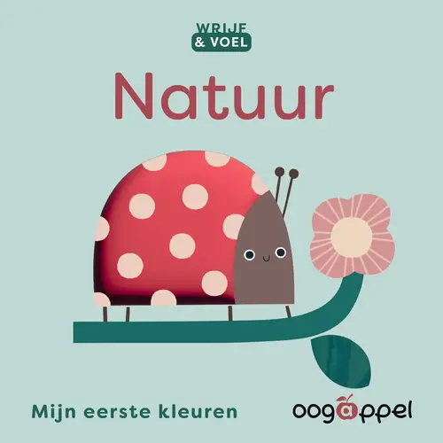 Oogappel wrijf&voel Natuur,  mijn eerste kleuren