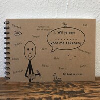 Tekenboekje - Dit boekje is van...