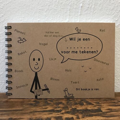 Tekenboekje - Dit boekje is van... Tekenboekje - Dit boekje is van...