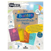 Zonnepapier A5 gekleurd