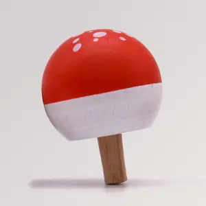 Mader houten tollen Omkeertol vliegenzwam