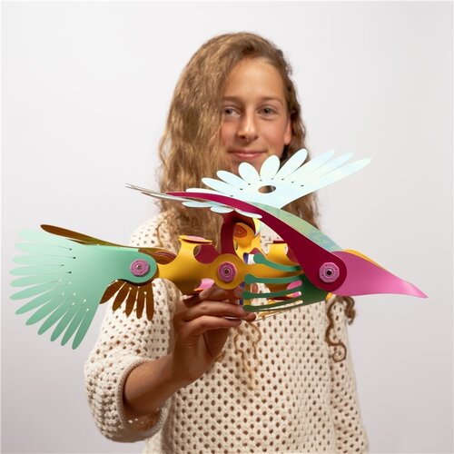 Clixo Clixo Tropical Birds - tropische vogels - 22 stuks