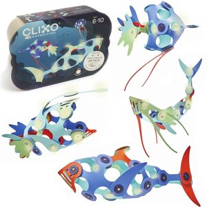 Clixo Clixo Ocean Creatures 24 stuks