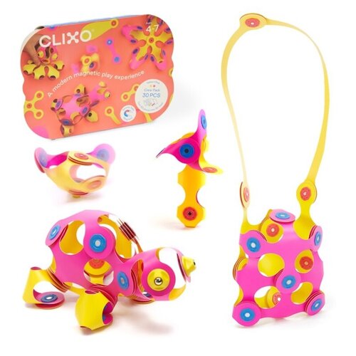 Clixo Clixo Crew roze/geel Clixo Clixo Crew roze/geel