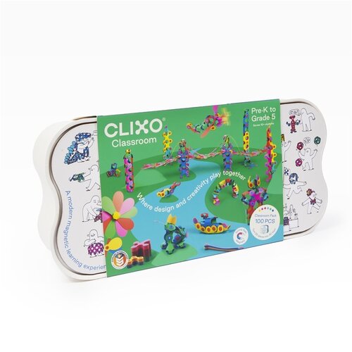 Clixo Clixo Classroom - klassenpakket, 100 stuks met instructiekaarten