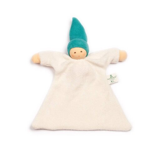 Nänchen Natur poppen Nänchen Natur Knuffelpopje Nuckel turquoise - speenknuffel