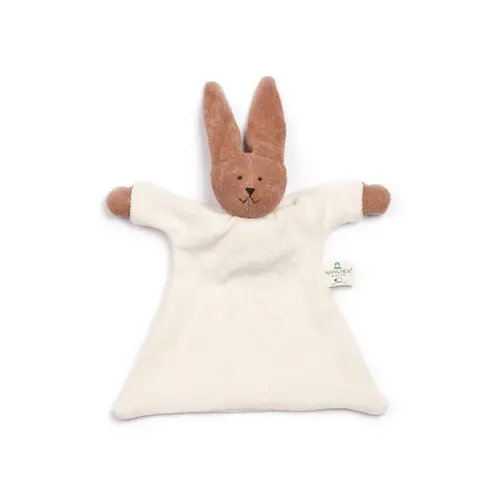 Nänchen Natur poppen Nänchen Natur Baby knuffeldier haas - speenknuffel