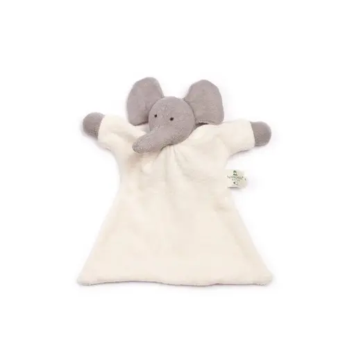 Nänchen Natur poppen Nänchen Natur Baby knuffeldier olifant - speenknuffel