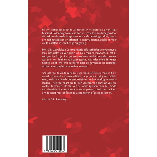 Uitgeverij Ank Hermes kinderboeken De taal van de vrede - Marshall B. Rosenberg