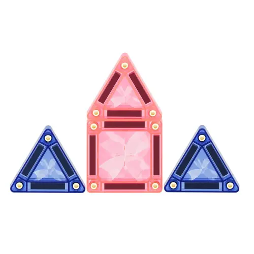 Cleverclixx Magnetische tegels Cleverclixx mini tegels - Reisset pastel Cleverclixx Magnetische tegels Cleverclixx mini tegels - Reisset pastel